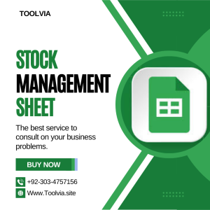 Stock Management Sheet